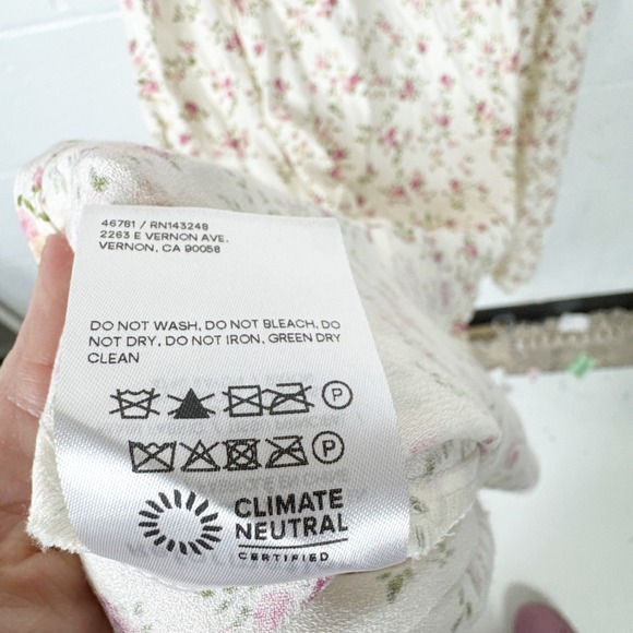 Reformation Lacey Midi Floral Dress‎ Reformation Dress - Picture 8 of 9